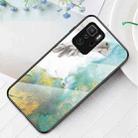 For Xiaomi Poco X3 GT Marble Pattern Glass + TPU Protective Case(Flying Pigeon) - 1