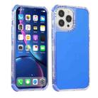 For iPhone 12 Pro Max Dream Transparency TPU + PC Shockproof Back Case(Blue) - 1