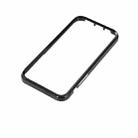 For iPhone 12 Sliding Camera Cover Design Shockproof TPU Frame + Clear PC Case(Black) - 6