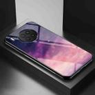 For Huawei Nova 8i Starry Sky Painted Tempered Glass TPU Shockproof Protective Case(Dream Sky) - 1