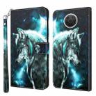 For Nokia G20 / G10 / 6.3 3D Painting Pattern Horizontal Flip TPU + PU Leather Case with Holder & Card Slots & Wallet(Wolf) - 1