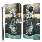For Nokia G20 / G10 / 6.3 3D Painting Pattern Horizontal Flip TPU + PU Leather Case with Holder & Card Slots & Wallet(Cat Tiger) - 1