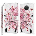 For Nokia G20 / G10 / 6.3 3D Painting Pattern Horizontal Flip TPU + PU Leather Case with Holder & Card Slots & Wallet(Cat Under The Tree) - 1