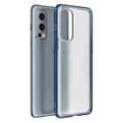 For OnePlus Nord 2 5G Four-corner Shockproof TPU + PC Protective Case(Blue) - 1