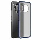 For Huawei nova 8i Four-corner Shockproof TPU + PC Protective Case(Blue) - 1