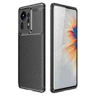 For Xiaomi Mi Mix 4 Carbon Fiber Texture Shockproof TPU Case(Black) - 1