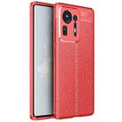 For Xiaomi Mi Mix 4 Litchi Texture TPU Shockproof Case(Red) - 1