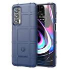 Full Coverage Shockproof TPU Case For Motorola Moto Edge 2021(Blue) - 1