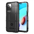 Full Coverage Shockproof TPU Case For Xiaomi Redmi 10(Black) - 1