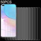 For Huawei nova 8i 50 PCS 0.26mm 9H 2.5D Tempered Glass Film - 1