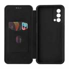 Carbon Fiber Texture Horizontal Flip TPU + PC + PU Leather Case with Card Slot For OPPO Realme GT Master(Black) - 5