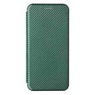 Carbon Fiber Texture Horizontal Flip TPU + PC + PU Leather Case with Card Slot For OPPO Realme GT Master(Green) - 2