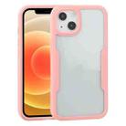 For iPhone 13 Acrylic + TPU 360 Degrees Full Coverage Shockproof Protective Case(Pink) - 1