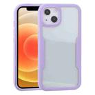 For iPhone 13 Acrylic + TPU 360 Degrees Full Coverage Shockproof Protective Case(Purple) - 1