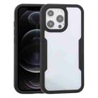 For iPhone 13 Pro Acrylic + TPU 360 Degrees Full Coverage Shockproof Protective Case (Black) - 1