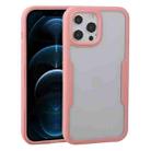 For iPhone 13 Pro Max Acrylic + TPU 360 Degrees Full Coverage Shockproof Protective Case (Pink) - 1