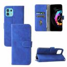 Solid Color Skin Feel Magnetic Buckle Horizontal Flip Calf Texture PU Leather Case with Holder & Card Slots & Wallet For Motorola Edge 20 Lite(Blue) - 1