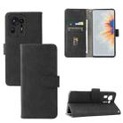 Solid Color Skin Feel Magnetic Buckle Horizontal Flip Calf Texture PU Leather Case with Holder & Card Slots & Wallet For Xiaomi Mix 4(Black) - 1