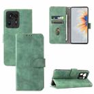 Solid Color Skin Feel Magnetic Buckle Horizontal Flip Calf Texture PU Leather Case with Holder & Card Slots & Wallet For Xiaomi Mix 4(Green) - 1