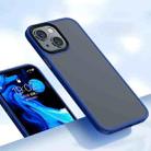For iPhone 13 Benks Froested PC Shockproof Protective Case(Blue) - 1