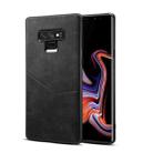 For Samsung Galaxy Note9 Skin Feel PU + TPU Protective Case with Card Slot(Black) - 1