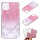 For iPhone 13 Pro Coloured Drawing Pattern Transparent TPU Protective Case (Marble) - 1