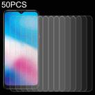 For Alcatel 3X 2020 50 PCS 0.26mm 9H 2.5D Tempered Glass Film - 1