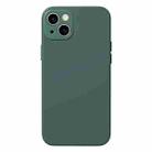 Benks Liquid Silicone Magsafe Magnetic Shockproof Protective Case For iPhone 13(Dark Green) - 1