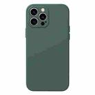 Benks Liquid Silicone Magsafe Magnetic Shockproof Protective Case For iPhone 13 Pro(Dark Green) - 1