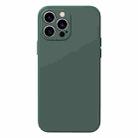 Benks Liquid Silicone Magsafe Magnetic Shockproof Protective Case For iPhone 13 Pro Max(Dark Green) - 1