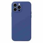 Benks Liquid Silicone Magsafe Magnetic Shockproof Protective Case For iPhone 13 Pro Max(Navy Blue) - 1