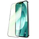 Benks V Pro Green Light Eye Protection Anti Blue-ray Full Screen Tempered Glass Film For iPhone 13 Pro Max - 1