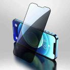 For iPhone 13 / 13 Pro JOYROOM JR-PF902 Knight Series 2.5D Silk Screen Full Screen Anti-spy Tempered Glass Film - 1