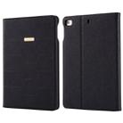 For iPad Mini 2019 & 4 GEBEI PU+TPU Horizontal Flip Protective Case with Holder & Card Slots(Black) - 1