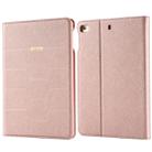 For iPad Mini 2019 & 4 GEBEI PU+TPU Horizontal Flip Protective Case with Holder & Card Slots(Rose Gold) - 1