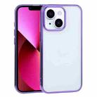 For iPhone 13 Ultra-thin Electroplating TPU Protective Case(Purple) - 1