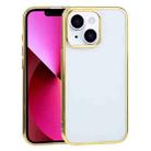 For iPhone 13 Ultra-thin Electroplating TPU Protective Case(Gold) - 1