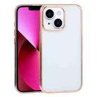 For iPhone 13 Ultra-thin Electroplating TPU Protective Case(Rose Gold) - 1