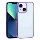 For iPhone 13 mini Ultra-thin Electroplating TPU Protective Case (Purple) - 1