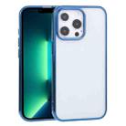 For iPhone 13 Pro Max Ultra-thin Electroplating TPU Protective Case (Blue) - 1