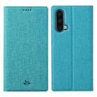 For OnePlus Nord CE 5G ViLi DMX Series Shockproof TPU + PU Leather Magnetic Attraction Horizontal Flip Case with Card Slot & Holder(Blue) - 1