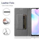 For Sony Xperia 10 III ViLi DMX Series Shockproof TPU + PU Leather Magnetic Attraction Horizontal Flip Case with Card Slot & Holder(Grey) - 5