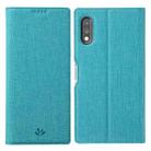 For Sony Xperia Ace II ViLi DMX Series Shockproof TPU + PU Leather Magnetic Attraction Horizontal Flip Case with Card Slot & Holder(Blue) - 1