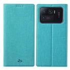 For Xiaomi Mi 11 Ultra ViLi DMX Series Shockproof TPU + PU Leather Magnetic Attraction Horizontal Flip Case with Card Slot & Holder(Blue) - 1