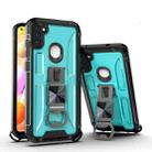 PC + TPU Shockproof Protective Case with Corkscrew Holder For Samsung Galaxy A11(Sky Blue) - 1