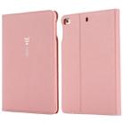 For iPad Mini 2019 & 4 & 3 & 2 & 1 GEBEI PU+TPU Horizontal Flip Protective Case with Holder & Card Slots(Rose Gold) - 1