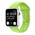 Double Nail Silicone Strap Watch Band For Apple Watch Ultra 49mm&Watch Ultra 2 49mm / Series 9&8&7 45mm / SE 3&SE 2&6&SE&5&4 44mm / 3&2&1 42mm(Green) - 1