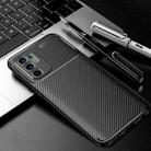 For OPPO Reno6 4G (Indonesia) Carbon Fiber Texture Shockproof TPU Case(Black) - 2