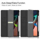 For Xiaomi Pad 5 / 5 Pro Custer Texture Horizontal Flip Leather Case with Three-folding Holder & Sleep / Wake-up Function(Black) - 7