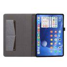 For Xiaomi Pad 5 / 5 Pro Horizontal Flip TPU + Fabric PU Leather Protective Case with Name Card Clip(Grey) - 4